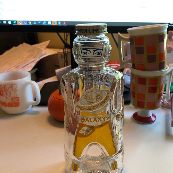 Vintage Other - Vintage Galaxy Rocket Man syrup bottle/bank.